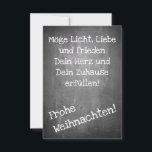 Motif natalino no estilo do quadro - XMAS<br><div class="desc">Motivo natalino em forma de quadro com as palavras Frohe Weihnacht em alemão,  espanhol,  francês,  inglês</div>