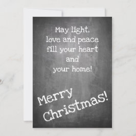 Motif natalino no estilo do quadro - XMAS