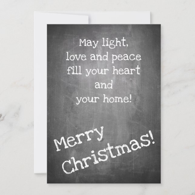 Motif natalino no estilo do quadro - XMAS (Frente)