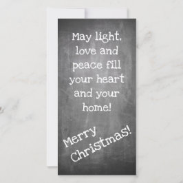 Motif natalino no estilo do quadro - XMAS