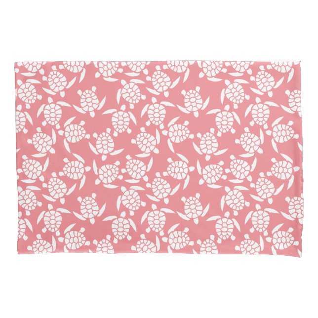 Motif Repetitivo Branco E Rosa | Padrão de tartaru (Frente)