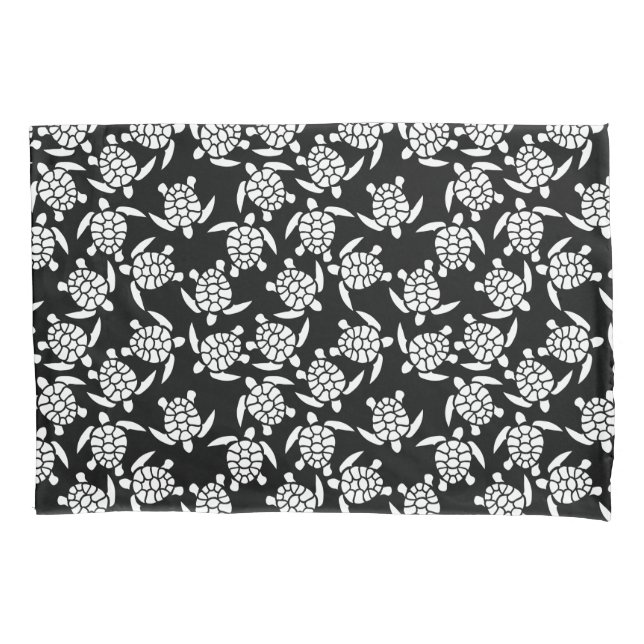 Motif Repetitivo Preto E Branco | Padrão de tartar (Frente)