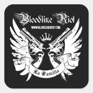 Motim do Bloodline - etiqueta de Familia do La