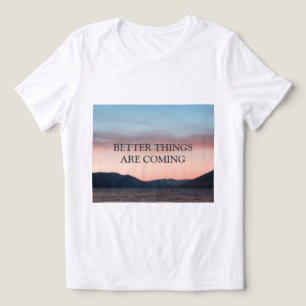 Motivação cita palavras sábias t-shirt
