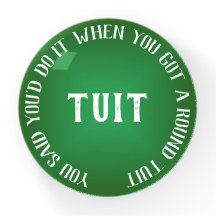 Motivação de Gradiente Verde Humorístico "Tuit red
