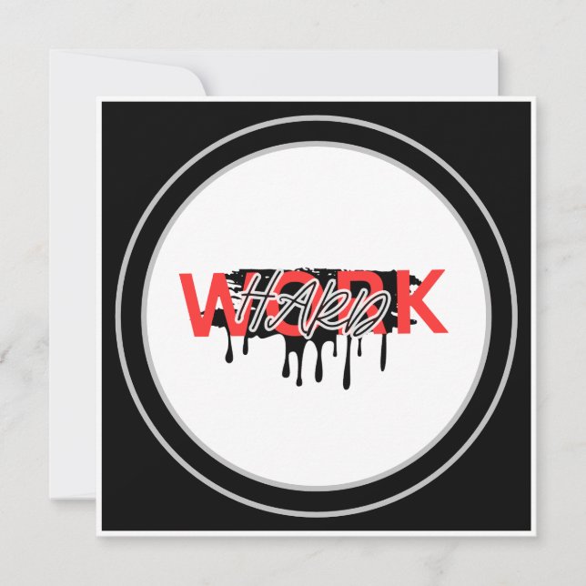 Motivação do Duro de Trabalho (Frente)