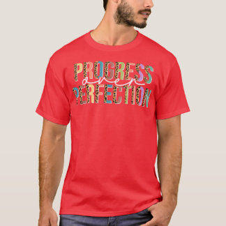 Motivação Mulheres Professoras Camisa Progresso Em