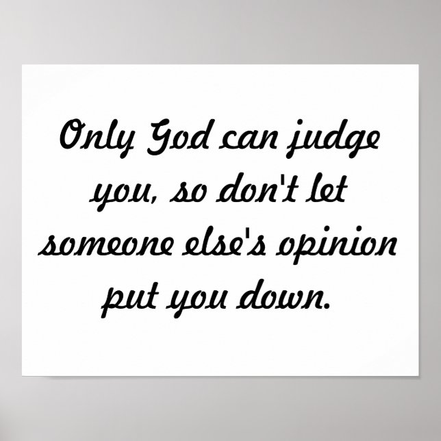 Motivação Religiosa encorajando Poster (Frente)