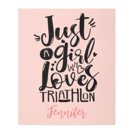 Motivação Trendy Triathlon Tipografia Rosa Dusty