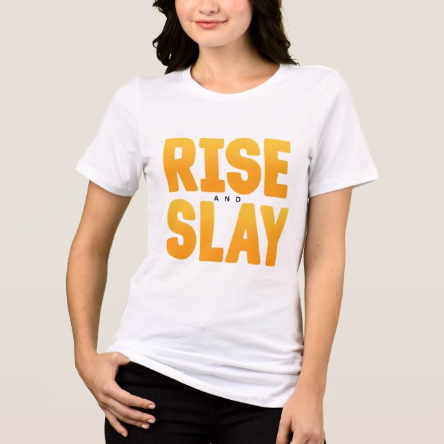 Motivação Unisex de Rise e Eslay (Frente)