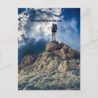 Motivacional Você vai chegar lá Cartão Postal