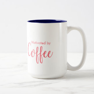 Motivado pelo café - caneca de café