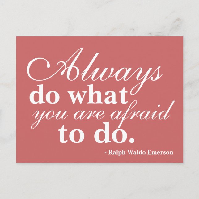 motivar, inspirar, encorajar, cartão postal (Frente)