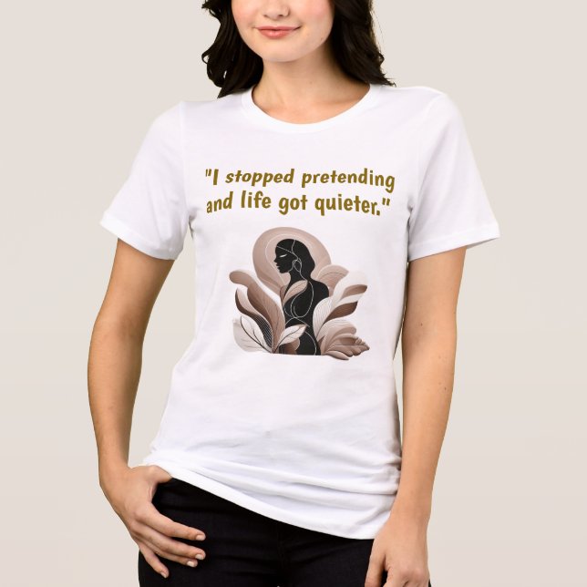 Motivational Quote T-Shirt (Frente)