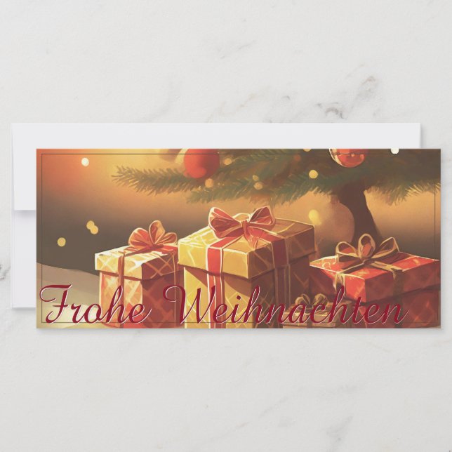 Motivo com presentes debaixo da árvore de Natal 37 (Frente)