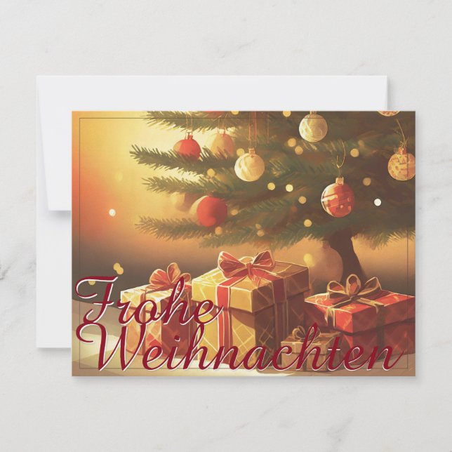 Motivo com presentes debaixo da árvore de Natal 37 (Frente)