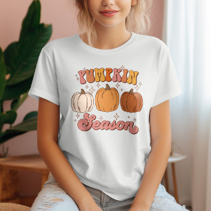 Motivo da Pumpkin Retro Cor-de-Rosa e Laranja