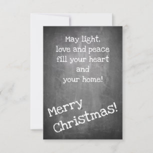 motivo de Natal em estilo de quadro negro - XMAS