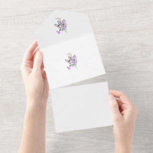 Motivo Floral Paisley – Boho Branco Roxo Laranja