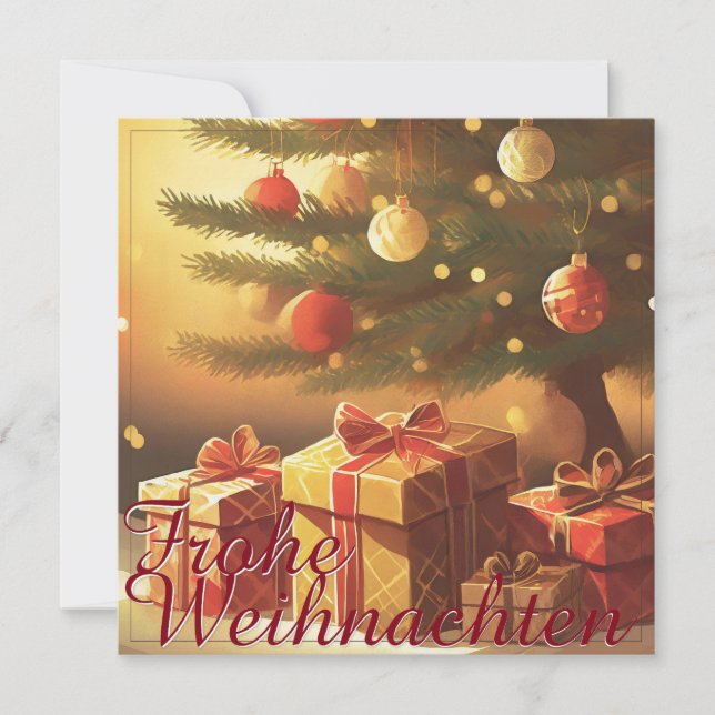 Motivo, mit Geschenken unterm Weihnachtsbaum 37016 (Frente)