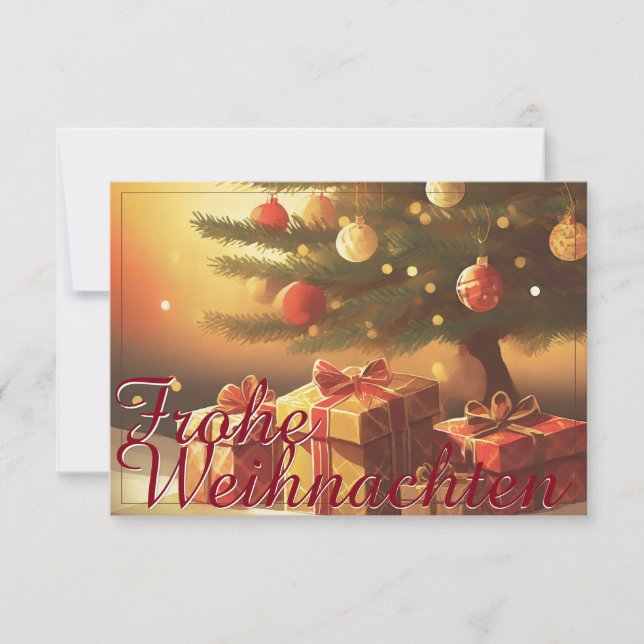 Motivo, mit Geschenken unterm Weihnachtsbaum 37016 (Frente)