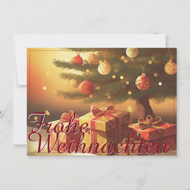 Motivo, mit Geschenken unterm Weihnachtsbaum 37016 (Frente)
