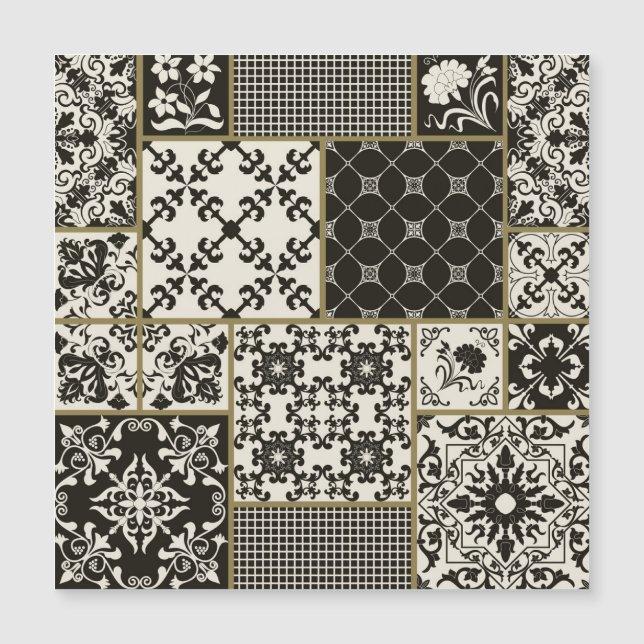 Motivos islâmicos do azulejo Majolica. (Frente)