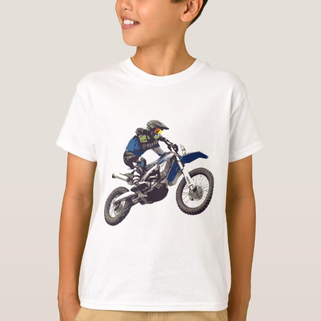 MOTO CRUZADO CRIANÇAS/CRIANÇAS DE CAMISA  (Frente)