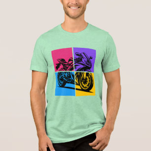 Moto Esportiva Pop Art