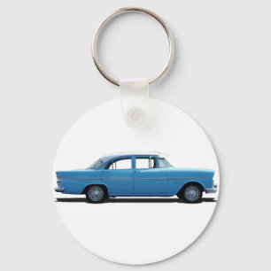 Moto   Vintage Blue Holden Chaveiro