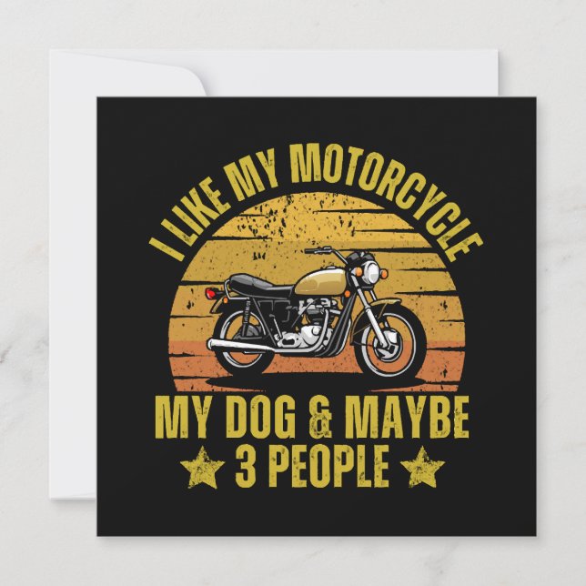 Motocicleta de Cachorro (Frente)