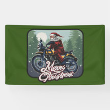 Motocicleta de Natal Santa Claus