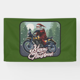 Motocicleta de Natal Santa Claus