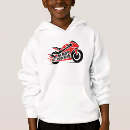 Motocicleta Esportiva Vermelha e Preta