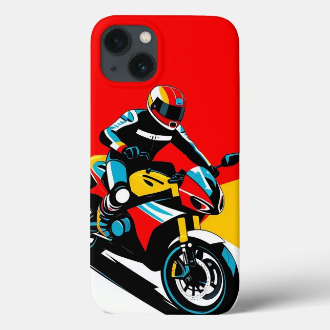 🌄 Motociclista Clássico Contra Dramático (Verso)