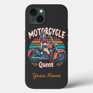 Motociclista da Rainha Nice Biker