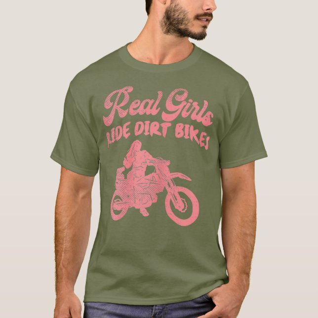 Motocross de bicicleta de camisa de camisa (Frente)