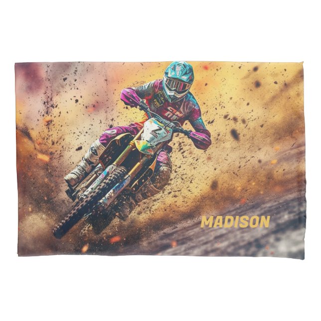 Motocross de nome personalizado (Frente)