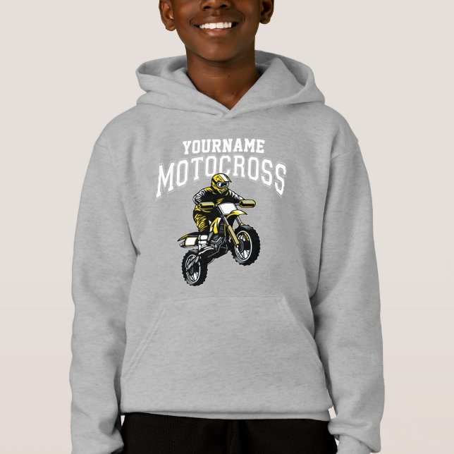 Motocross Dirt Bike Racing Personalizado (Frente)