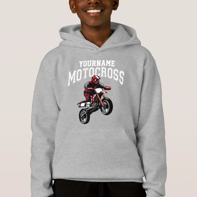 Motocross Dirt Bike Racing Personalizado (Frente)