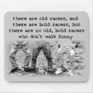 Motocross engraçado Mousepad da bicicleta da