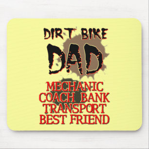 Motocross Mousepad do pai da bicicleta da sujeira