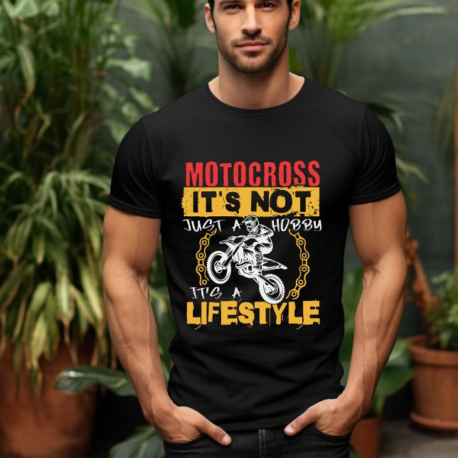 Motocross Não é um passatempo É uma camisa do esti (Criador carregado)