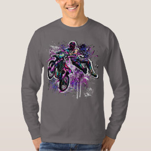 Motocross Retro - Camisa MX Motocross Longsleds