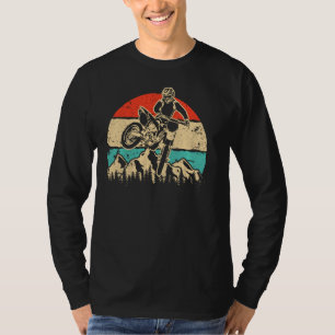Motocross Vintage Dirt Bike Pullover