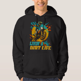 Motocross vivendo uma camisa Engraçada Camada