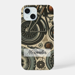 Motomotocicleta única com Capa de telefone de engr