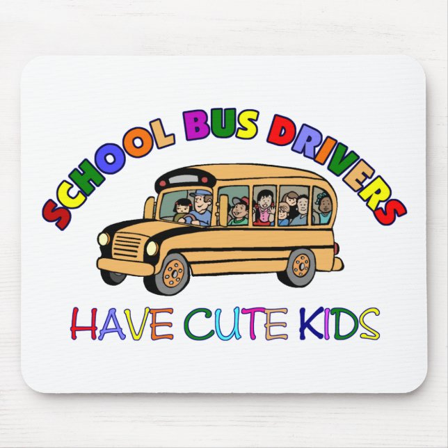 Motorista de auto escolar Mousepad (Frente)