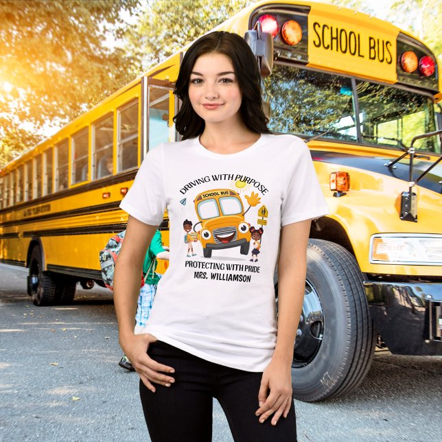 Motorista de Ônibus Escolar Amarelo (Criador carregado)