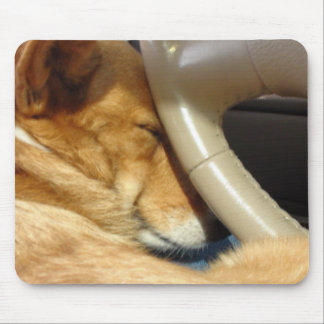 Motorista Snoozing Mousepad do Corgi